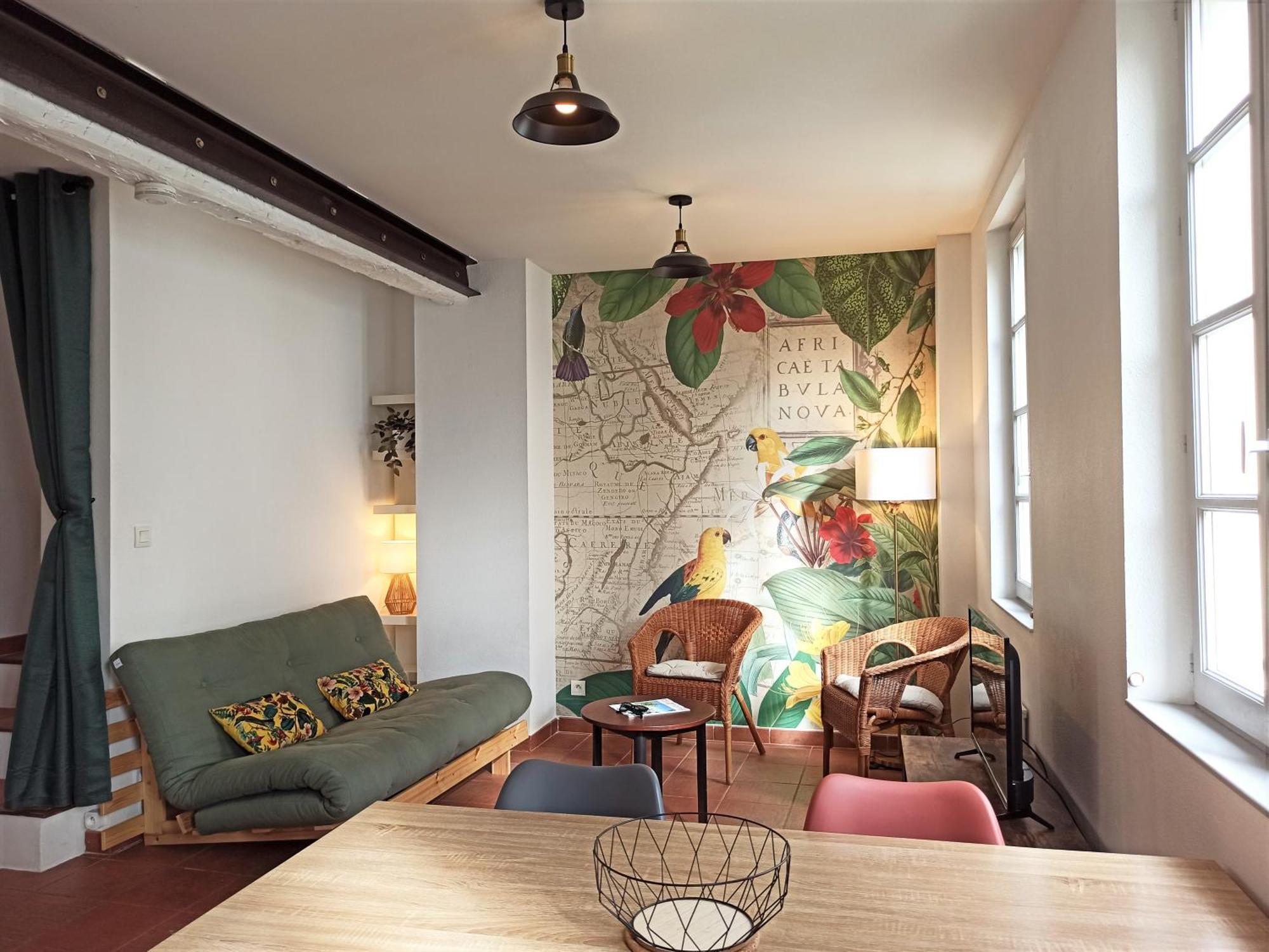 Appartement Ac - Quiet - Le Colibri, Bright Duplex à Avignon Extérieur photo