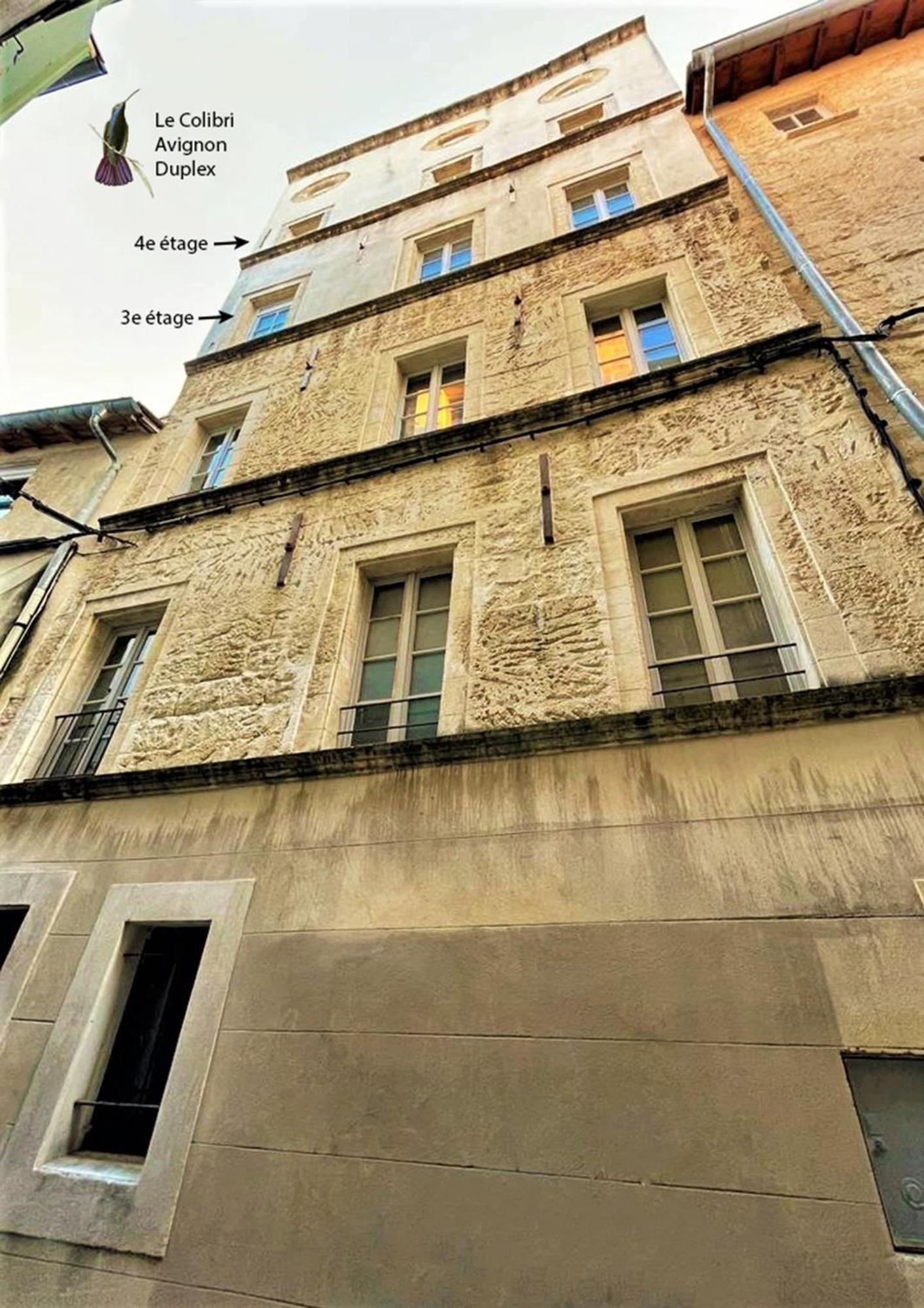 Appartement Ac - Quiet - Le Colibri, Bright Duplex à Avignon Extérieur photo